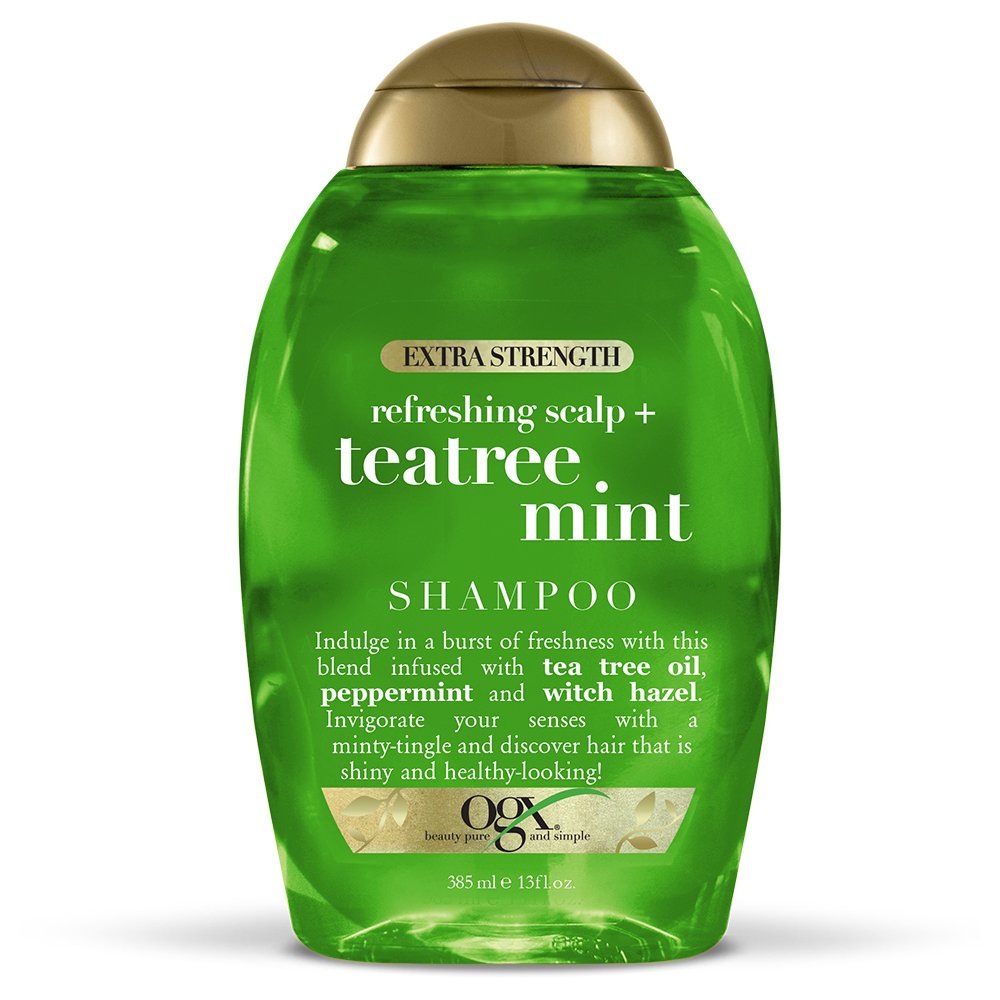 tea tree mint shampoo for dandruff - my head is itchy