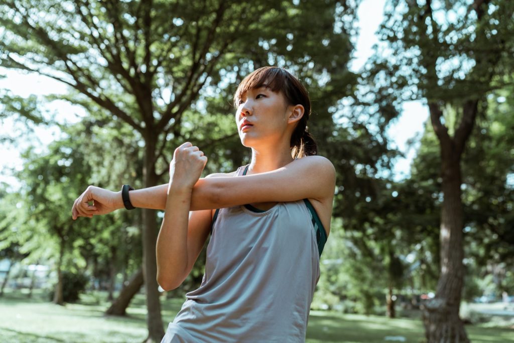 10 Flexibility Exercises To Add To Your Stretching Routine 6 arm stretch for flexibility
