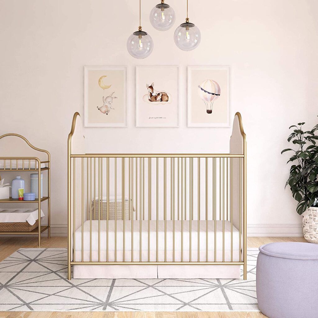 little seeds metal crib