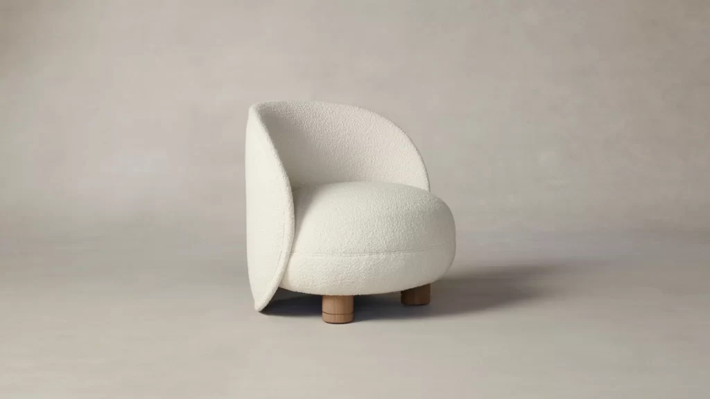 21 Best Non Toxic Furniture Brands & Why You Need Them 2 this is an image of a chair from maiden home, one of the best non toxic furniture brands