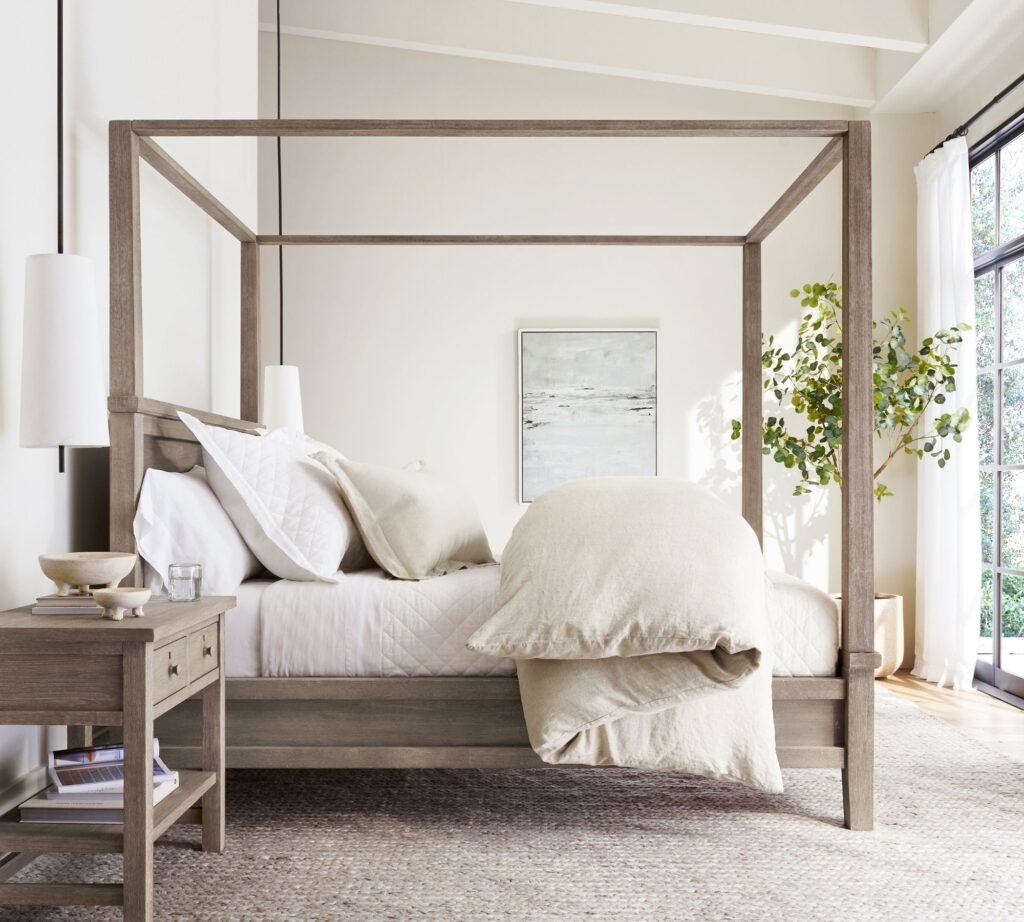 21 Best Non Toxic Furniture Brands & Why You Need Them 9 this is an image of a mattress from pottery barn, one of the best non toxic furniture brands