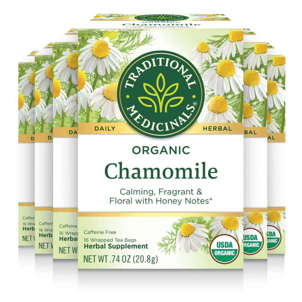 The Best Organic Chamomile Tea Brands To Get Better Sleep 9 traditional medicinals organic chamomile tea bags