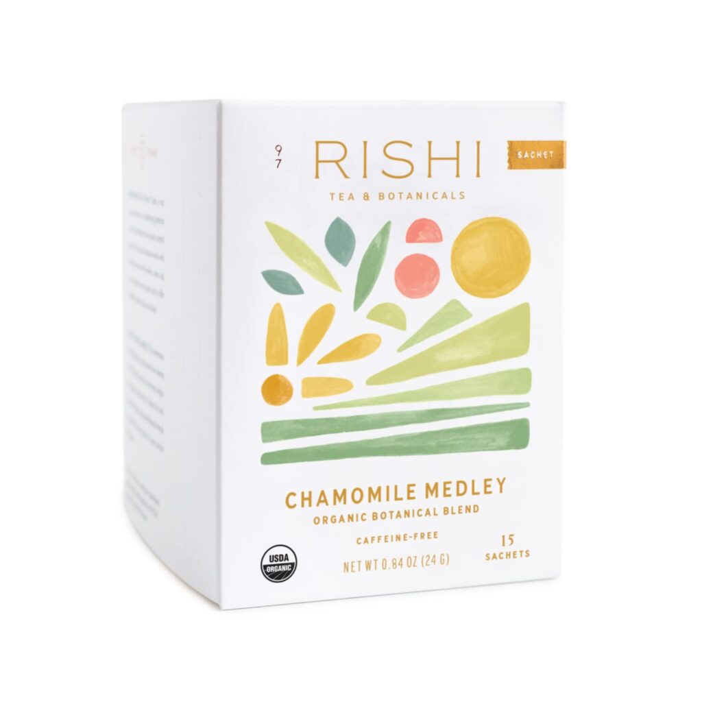 The Best Organic Chamomile Tea Brands To Get Better Sleep 8 rishi chamomile medley