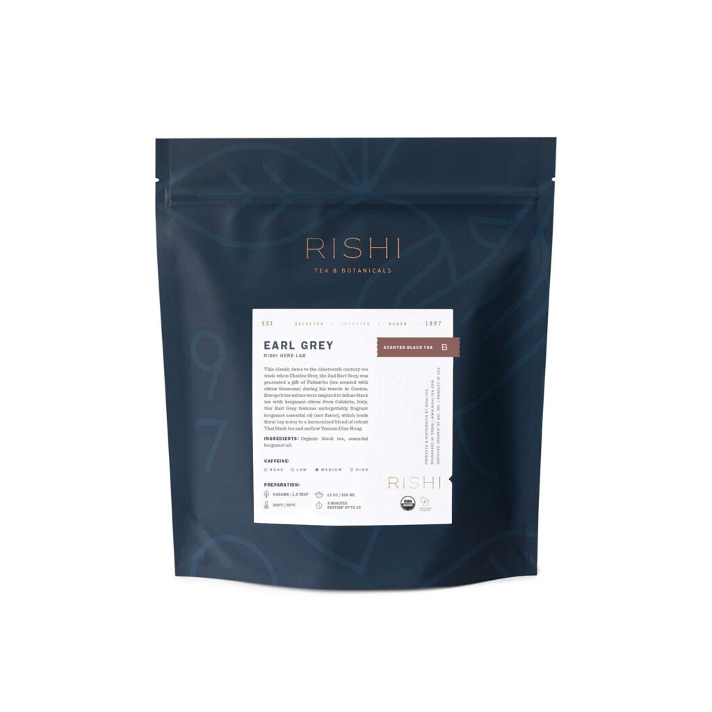 The Best Organic Earl Grey Teas That Taste Very Fresh 3 rishi loose leaf herbal tea