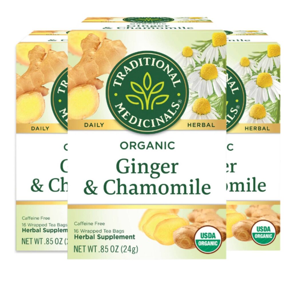 The Best Organic Chamomile Tea Brands To Get Better Sleep 5 traditional medicinals organic ginger tea