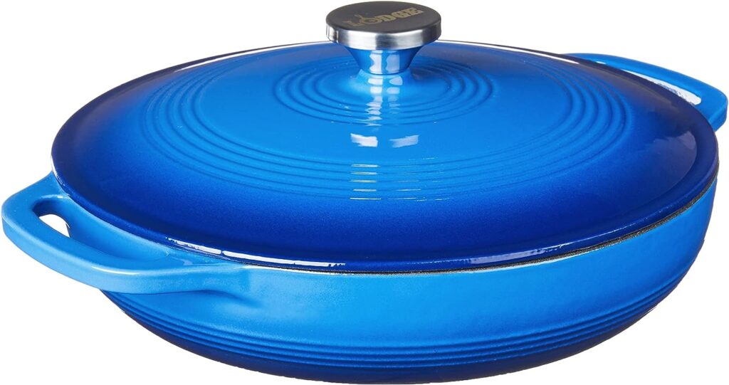 The Safest Non Toxic Baking Sheets and Bakeware 9 lodge enameled cast iron
