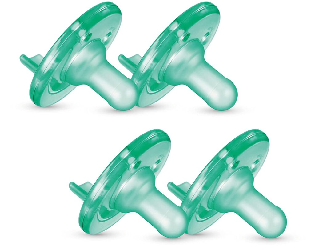 The Safest Pacifiers That Will Give Your Baby Ultimate Comfort 10 phillips avent silicone pacifiers
