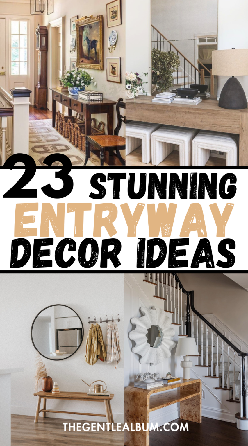 19 Insanely Beautiful Entryway Decor Ideas