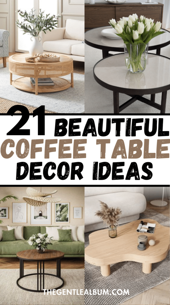 Amazing Coffee Table Decor Ideas