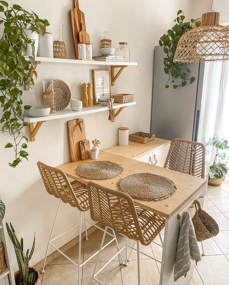 White Floating Shelves