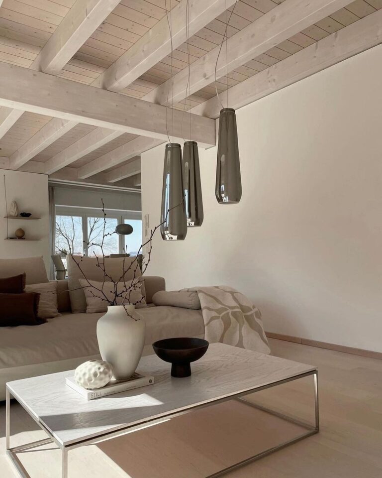 18 Minimal Beige Living Room Ideas