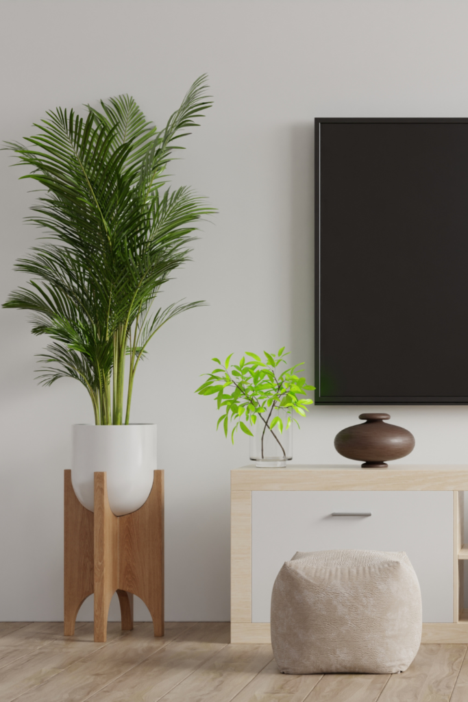 Wooden Planter Holder
