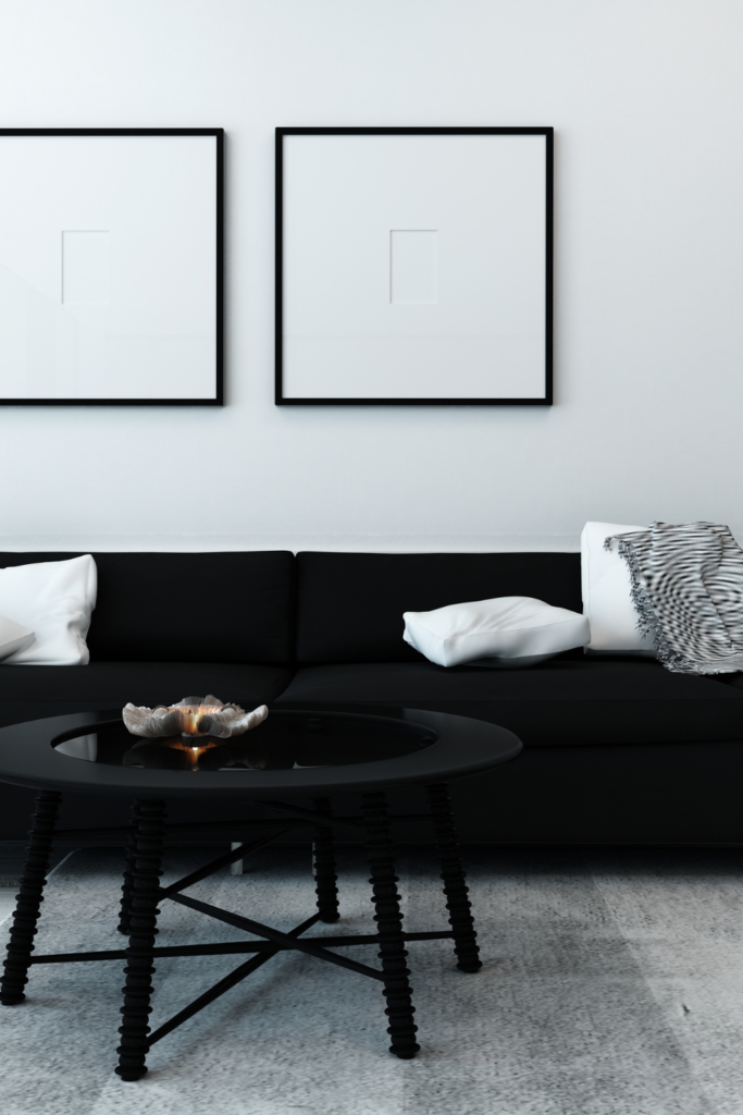 Black Round Table