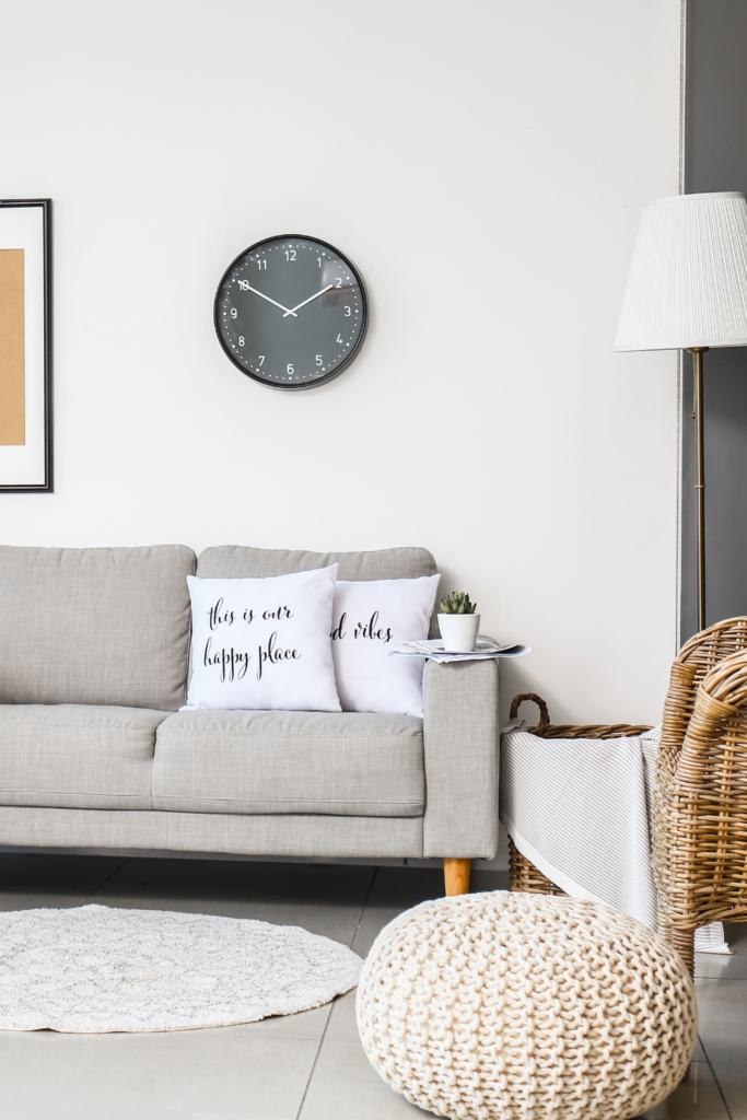 Black Wall Clock