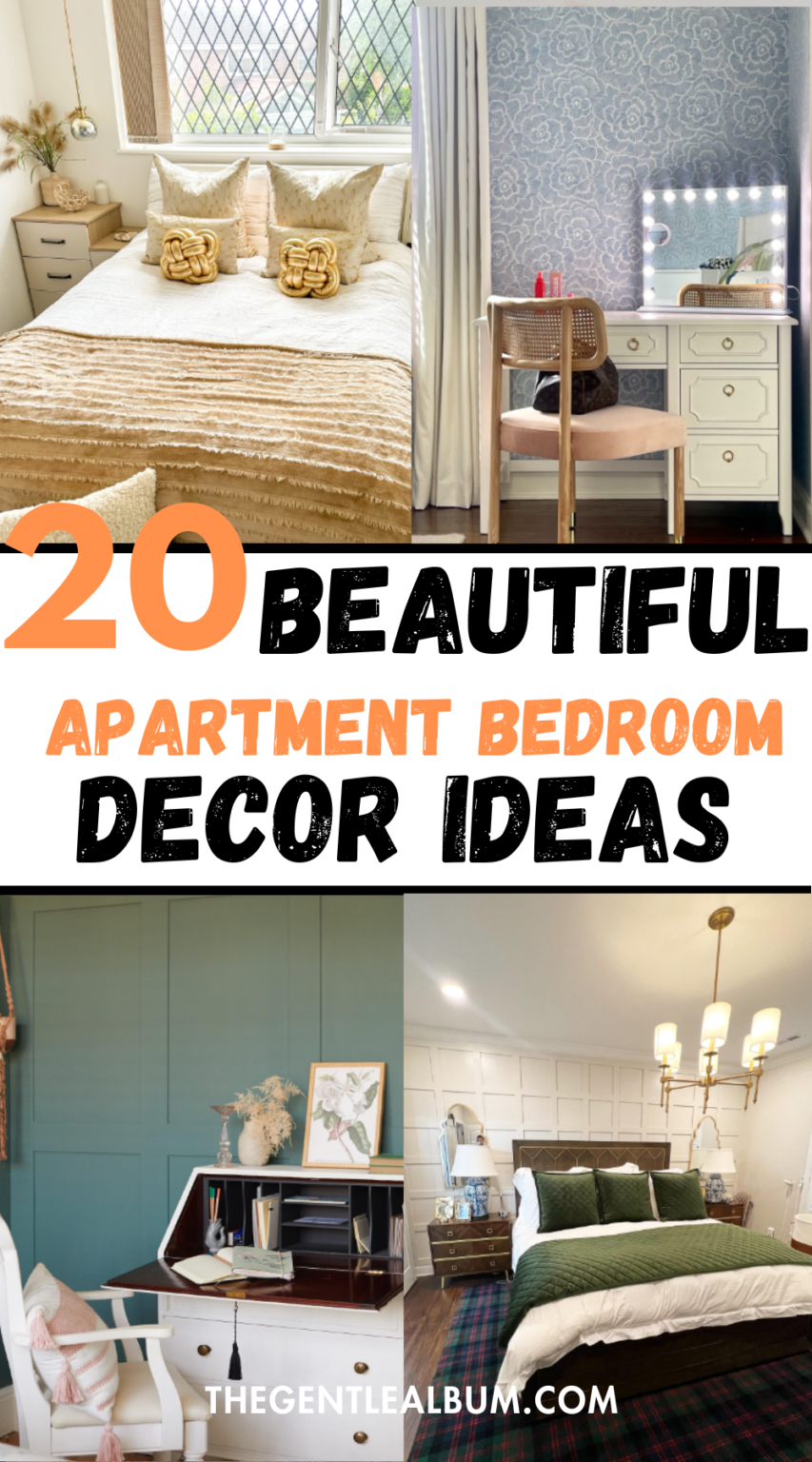 20 Apartment Bedroom Decor Ideas That Are Oozing with Style (And Storage)