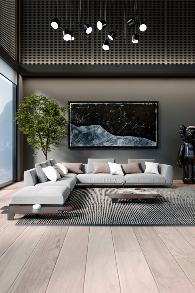 Black Pendant Chandelier