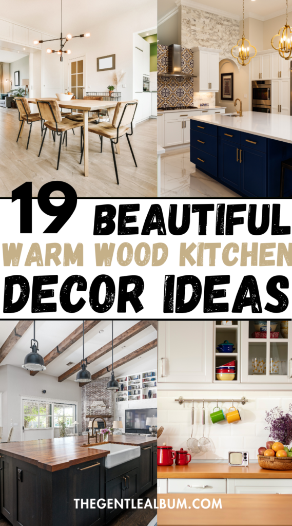 Crafting a Cozy Kitchen: 19 Warm Wood Kitchen Ideas 1 1