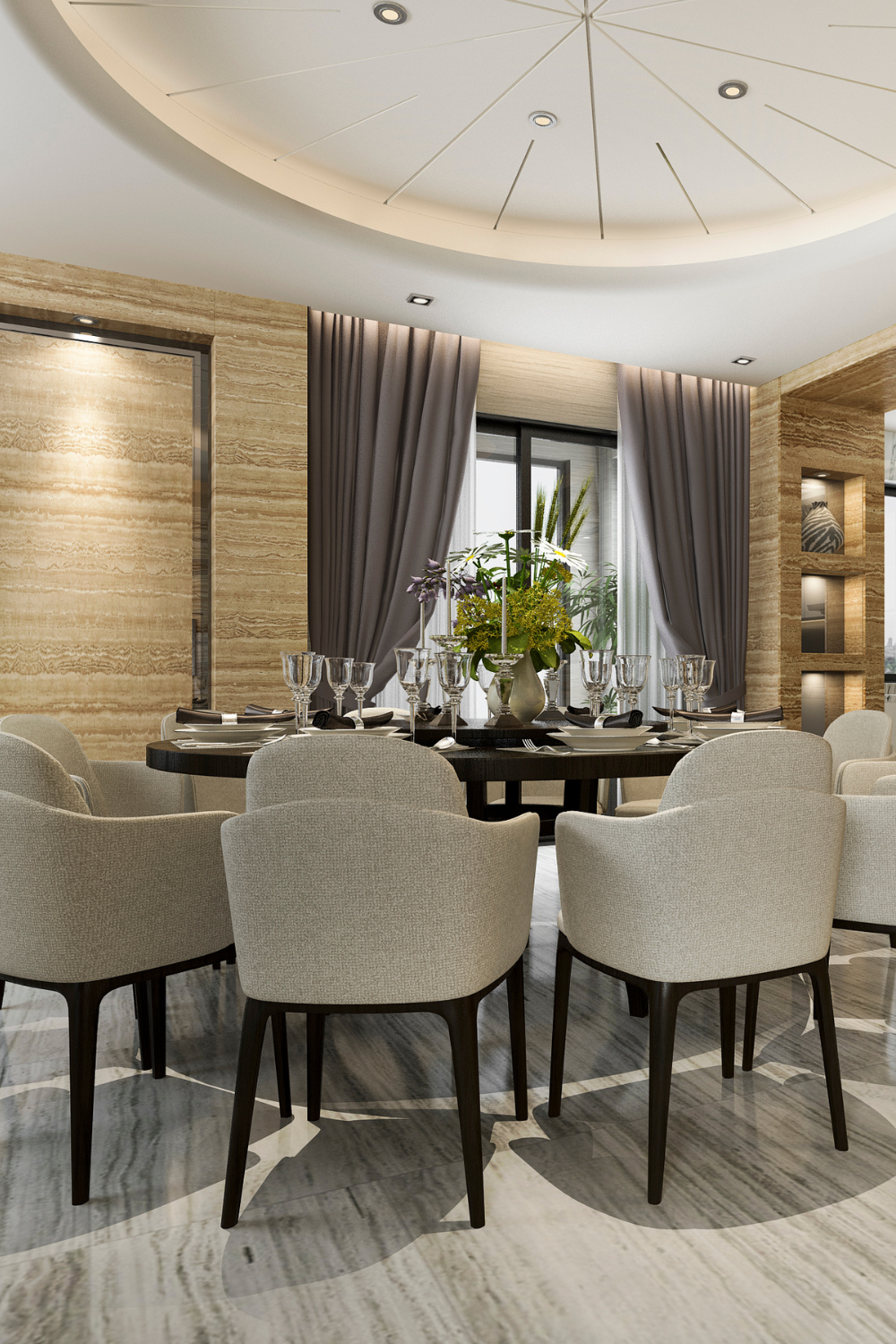 19 Stylish Round Table Dining Room Ideas