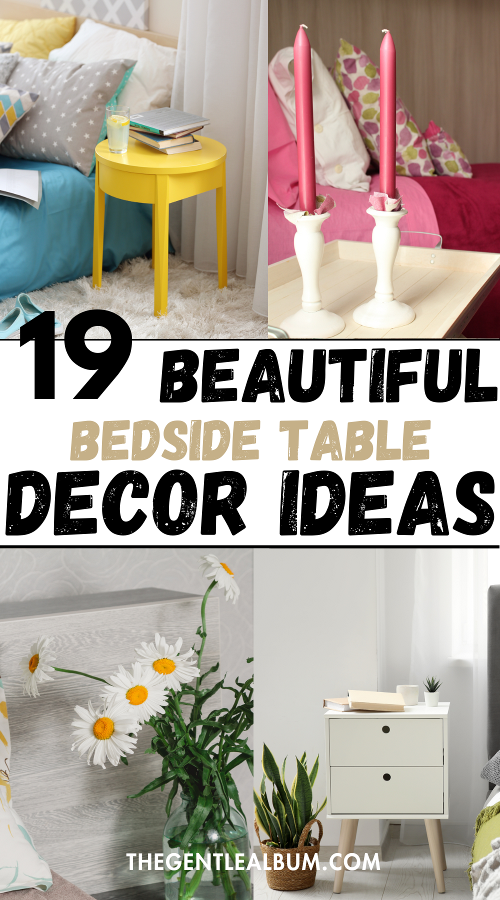 19 Bedside Table Decor Ideas for a cozy bedroom (2026)