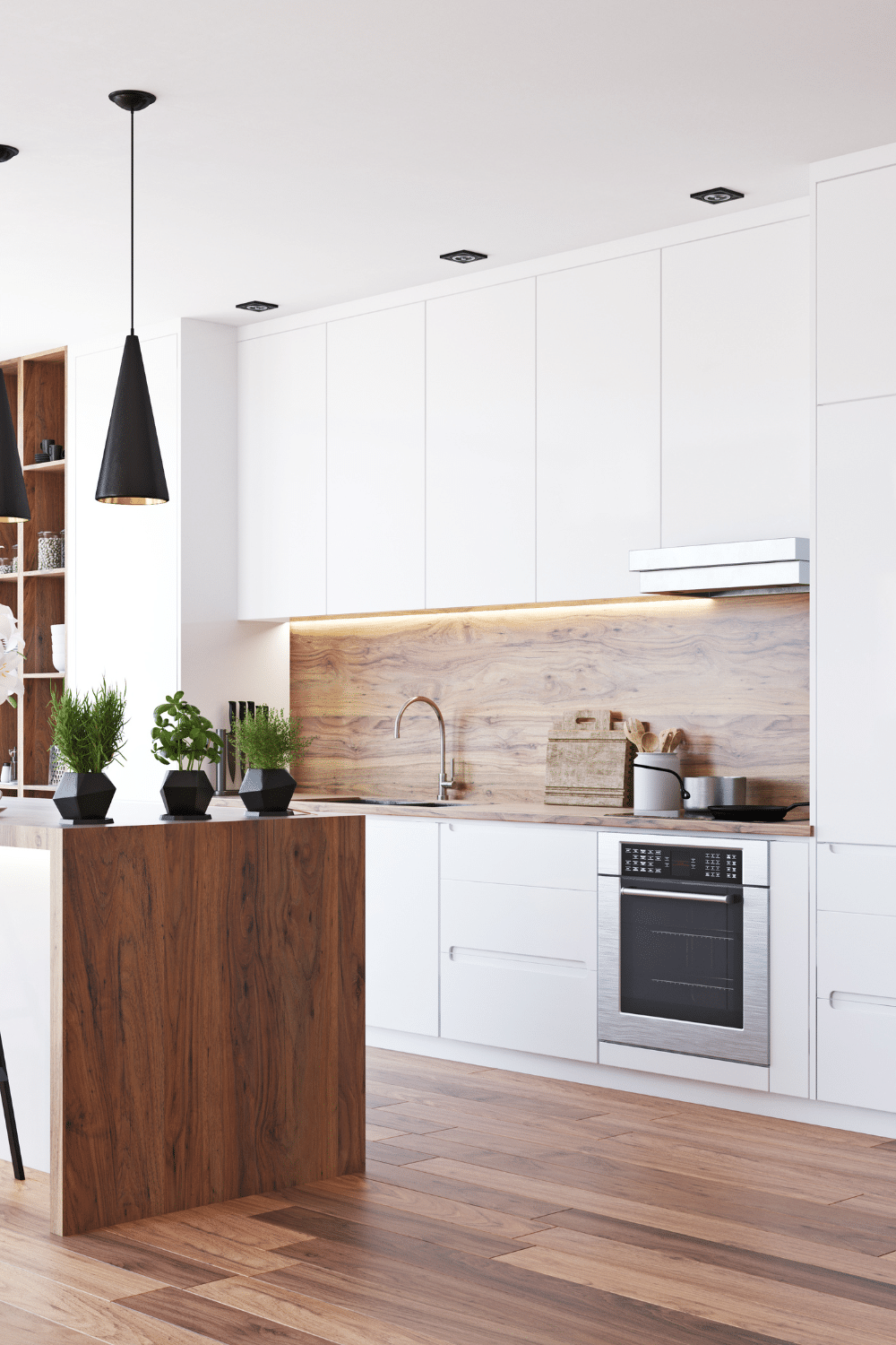 16 Trendy White Oak Kitchen Cabinet Ideas to Add Character to Your Home ...
