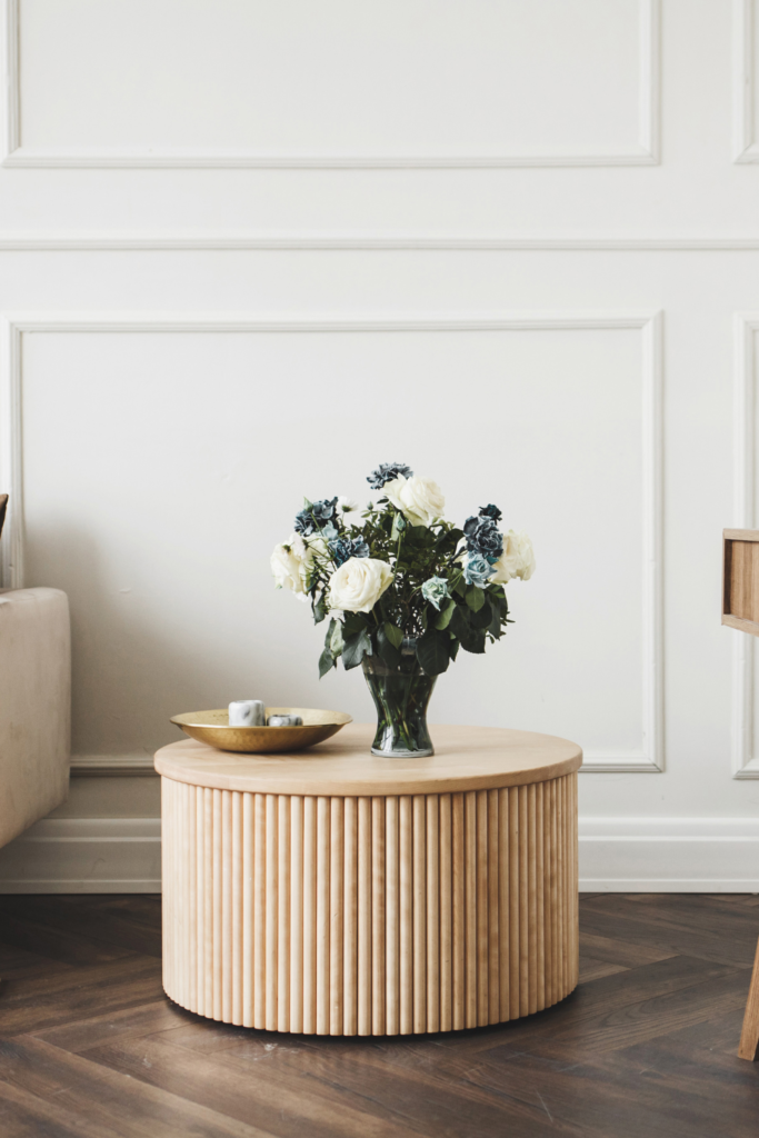18 Scandinavian Bedroom Ideas 20 Circular Wooden Table