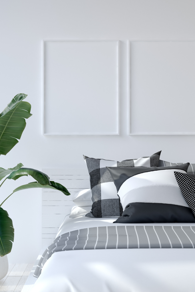 18 Scandinavian Bedroom Ideas 28 Plain White Wall Art