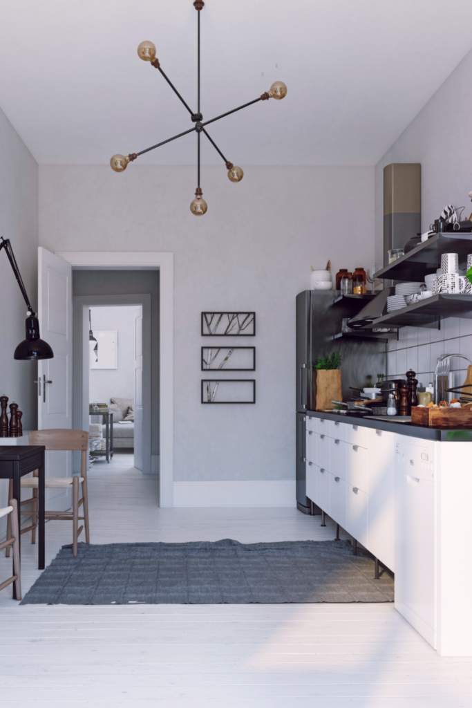 18 Scandinavian Kitchen Decor Ideas To Bring Nordic Charm to Your Home 15 Modern Hanging Lamp
