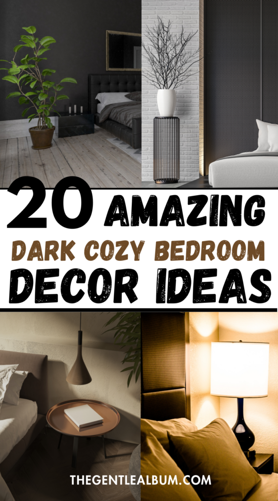 20 Dark Cozy Bedroom Ideas 1 Copy of 18 Beautiful Kitchen with Wood Island Ideas 1