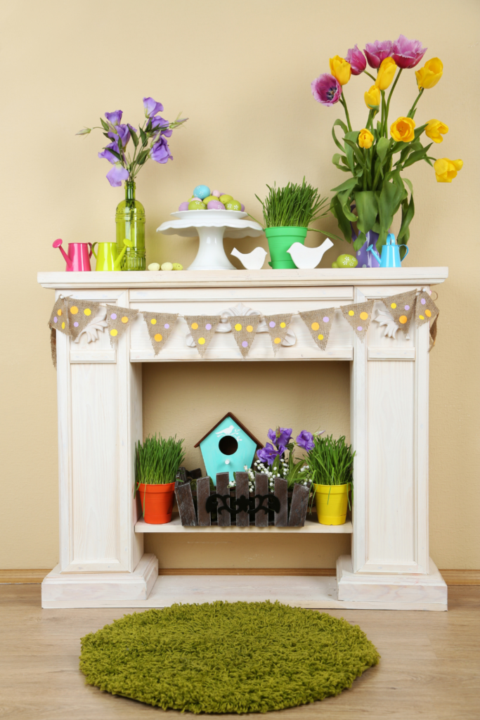 17 Spring mantel Decor For Every Home 4 2 1