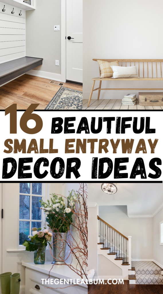 16 Small Entryway Decor Ideas For a Welcoming Home 1 SMALL ENTRYWAY