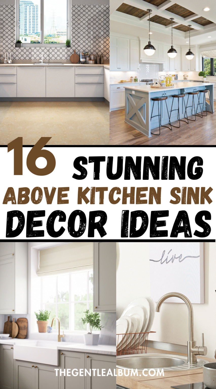 16 Above Kitchen Sink Ideas To Instantly Beautify Your Space (2026)