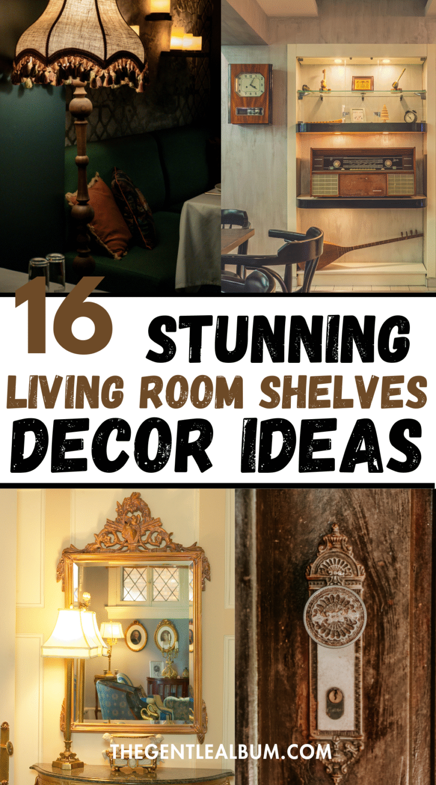 16 Living Room Shelves Decor Ideas (2026)