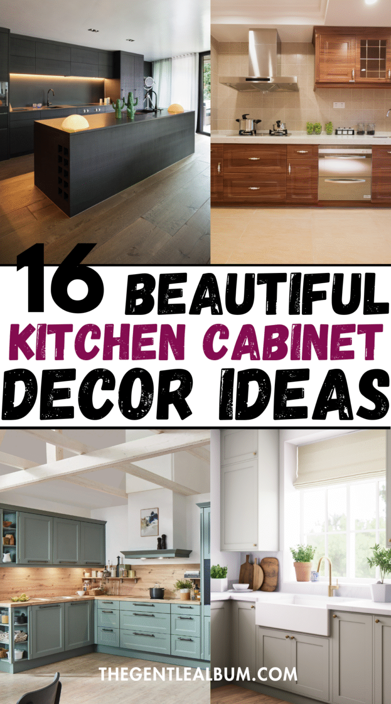 16 Kitchen Cabinet Decor Ideas to Give Your Space a Fresh, Stylish Vibe ...