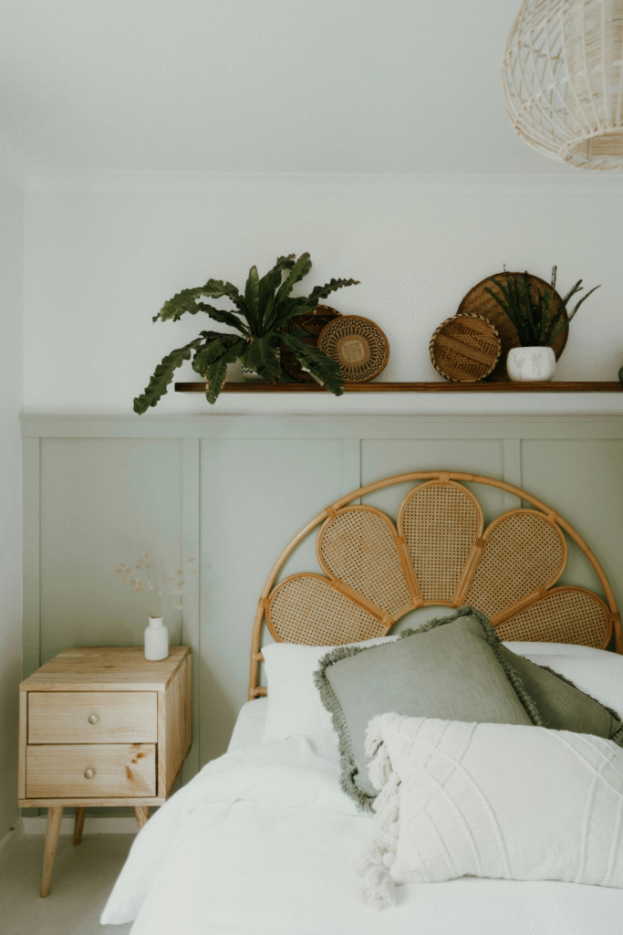 18 Simple Bedroom Decor Ideas For a fresh Look 2 1. Add a Statement Headboard
