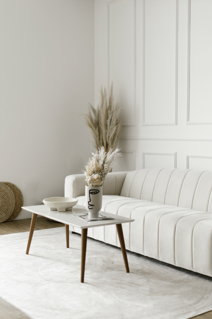 18 Common Living Room Layout Mistakes You Might Be Making (But Can Totally Fix) 2 1. Neutral Color Bedding 3