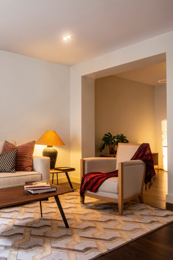 18 Common Living Room Layout Mistakes You Might Be Making (But Can Totally Fix) 10 10. Ivory Linen Curtains 4