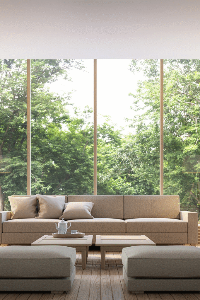 18 Common Living Room Layout Mistakes You Might Be Making (But Can Totally Fix) 4 3. Sculptural alabaster pendant light 4