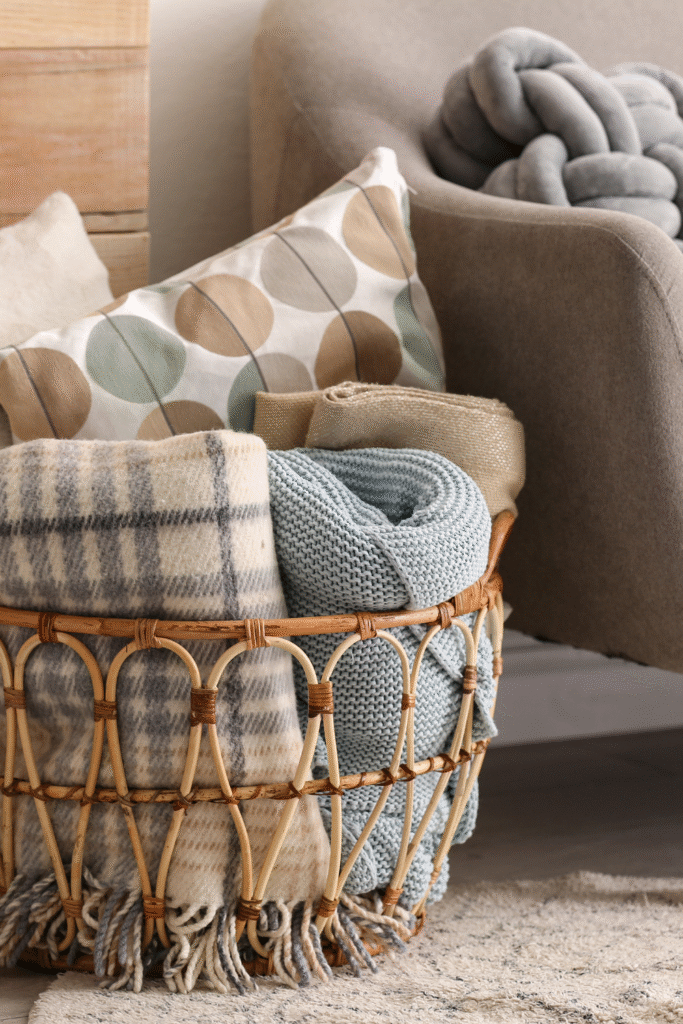 16 Ways to Style Throw Blanket 10 5 4