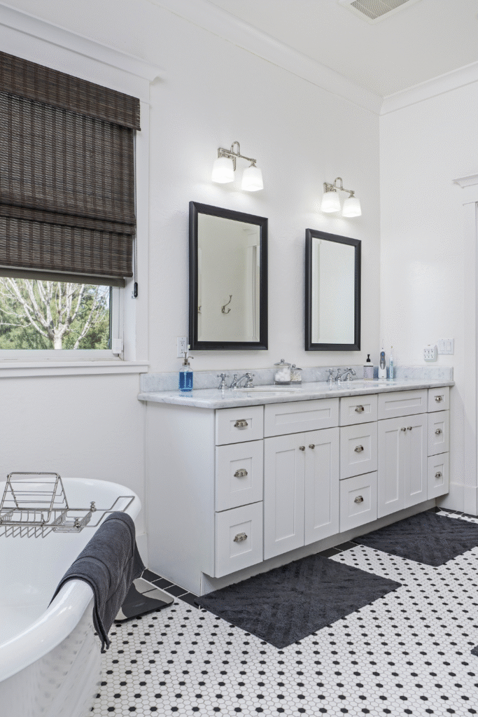 17 Stunning Guest Bathroom Designs On a Budget 2 1. Modern Minimalist Elegance