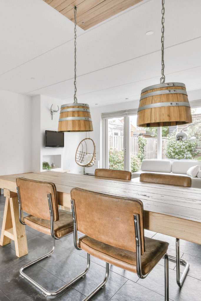 17 Earthy Dining Room Designs Perfect For Any season 26 13. Wabi Sabi Dining