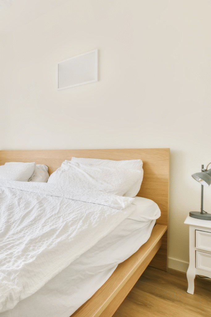 18 Beautiful Guest Room Designs 36 19. Minimalist White Sanctuary