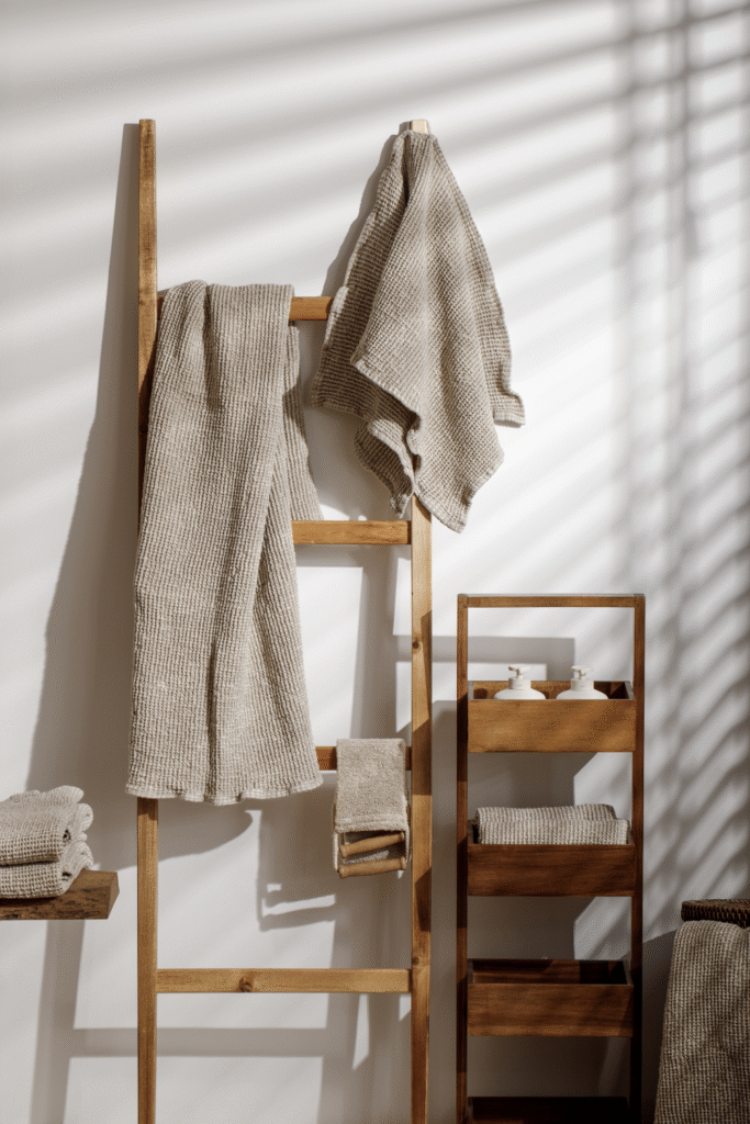 17 Stunning Guest Bathroom Designs On a Budget 8 4. Rustic Farmhouse Charm