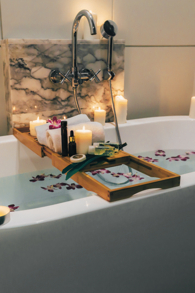 17 Stunning Guest Bathroom Designs On a Budget 10 5. Spa Inspired Serenity