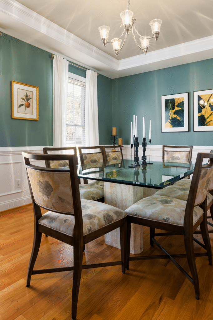 17 Earthy Dining Room Designs Perfect For Any season 16 8. Moody Earth Palette