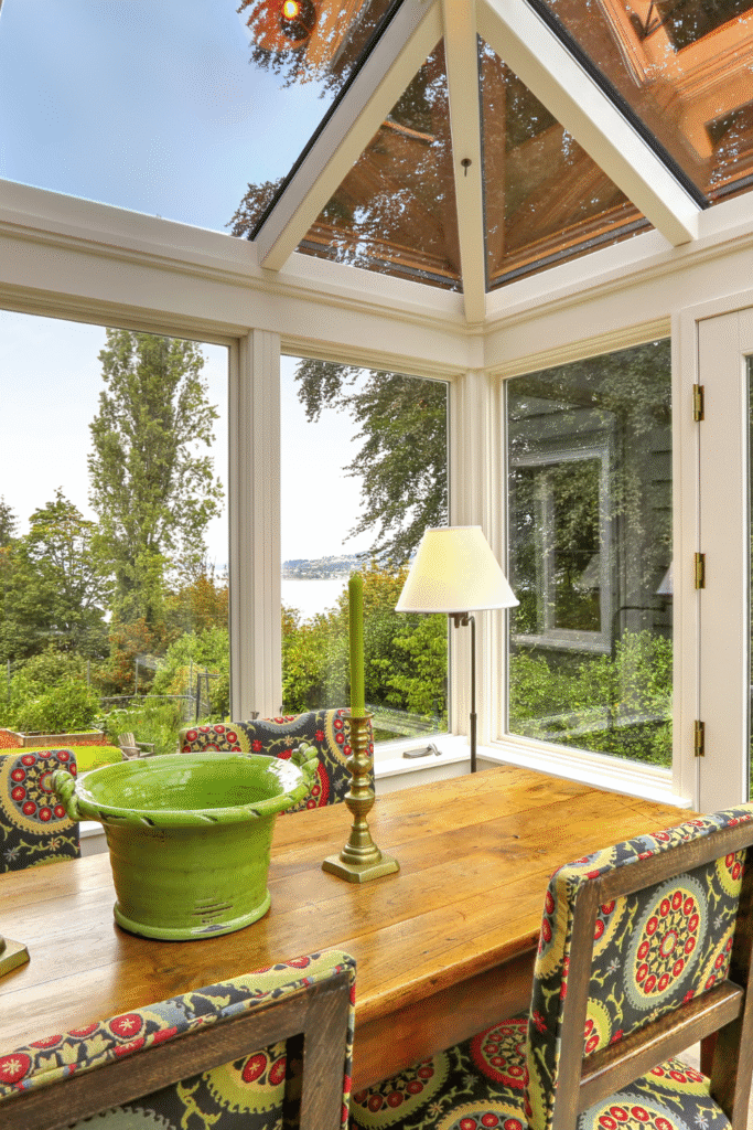 17 Earthy Dining Room Designs Perfect For Any season 18 9. Indoor Garden Escape