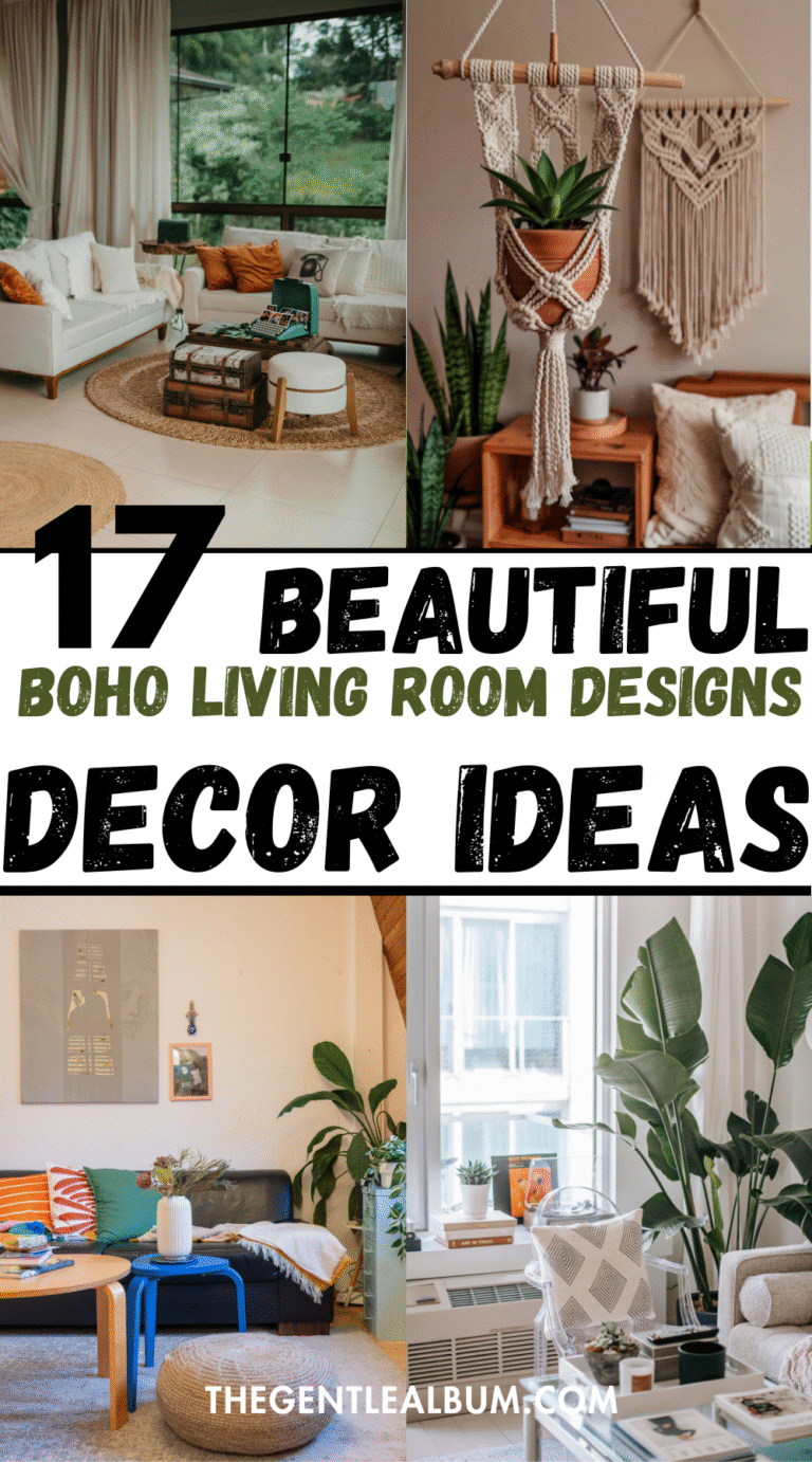 17 Boho Living Room Designs (2026)