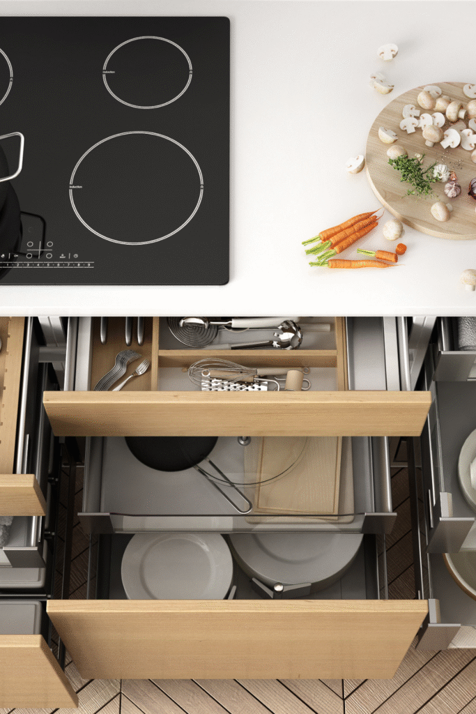 16 Fun & Stylish Counter top Organization Ideas That Totally Spark Joy 6 5 11