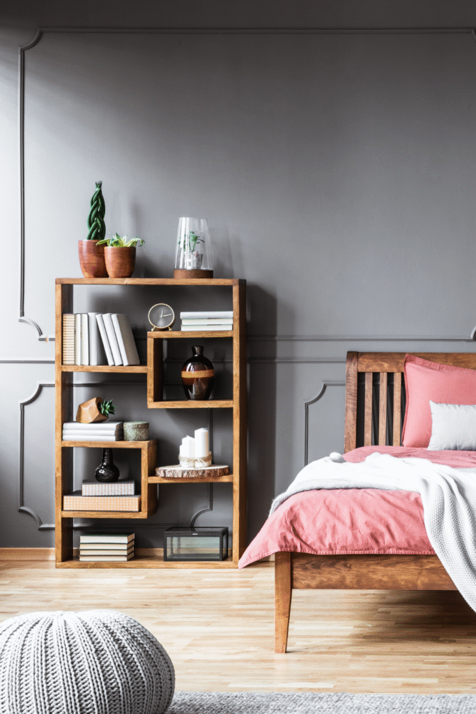 16. Modern Mix Match Shelf