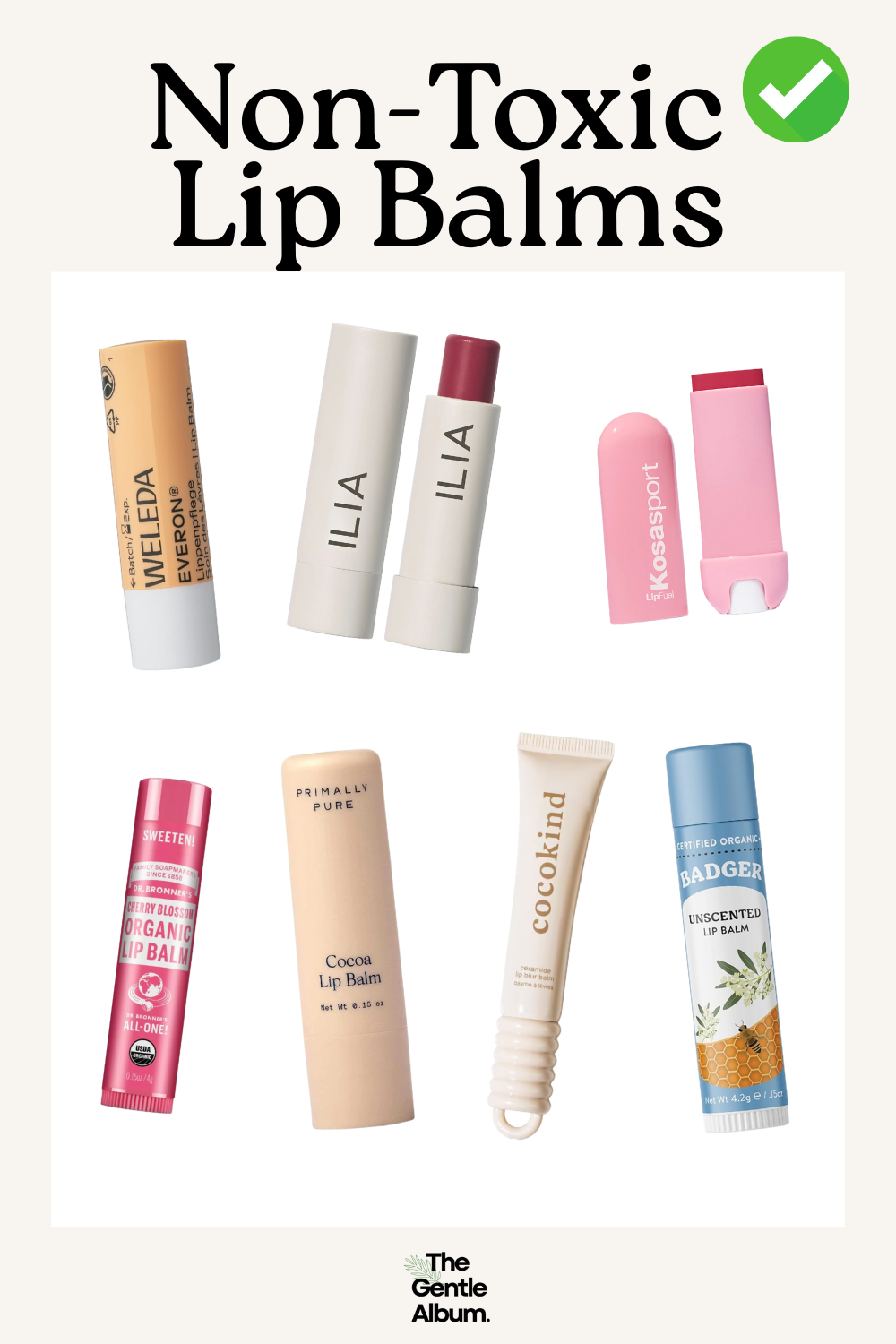 non toxic lip balms