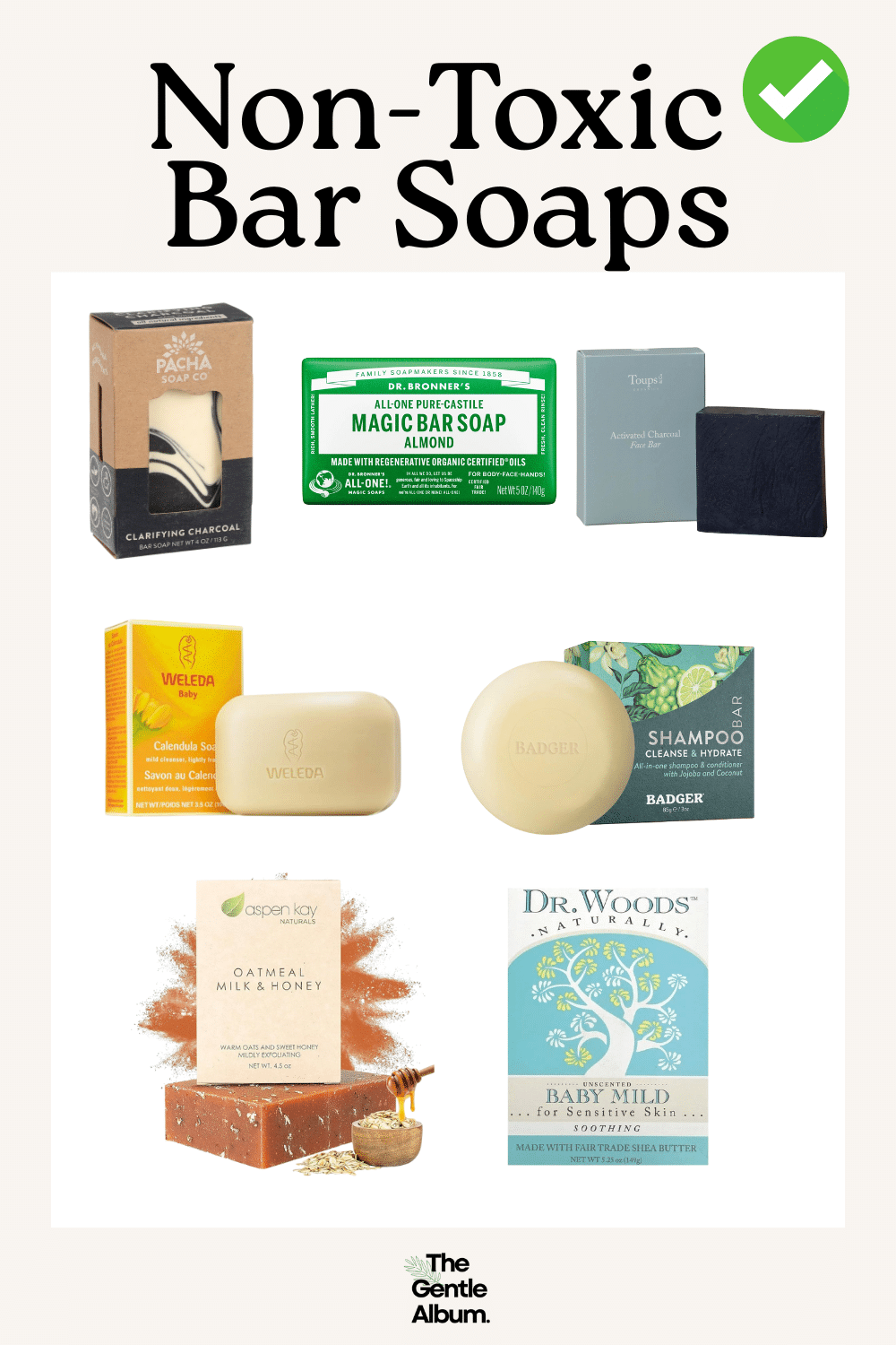 non toxic bar soaps